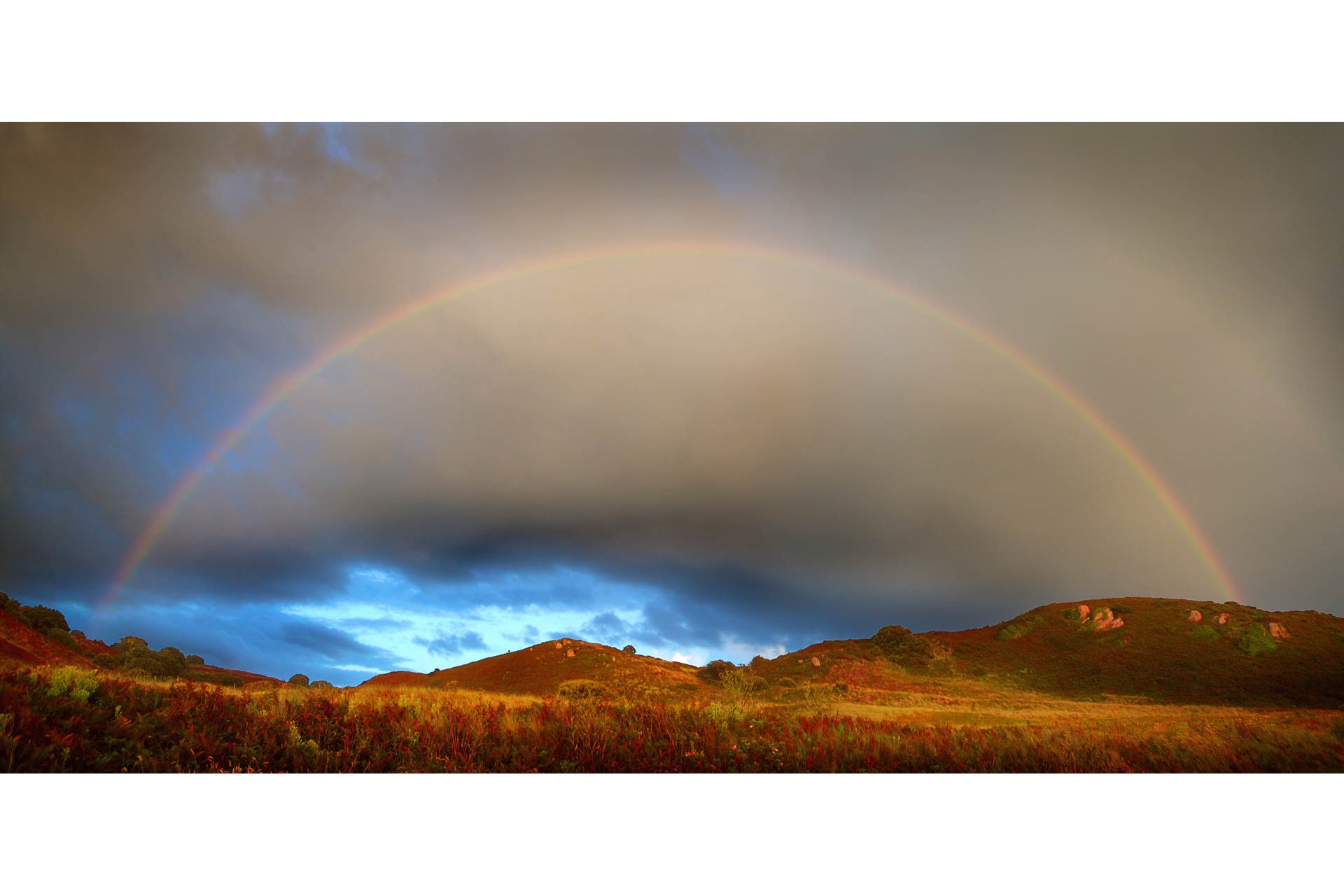 Rainbow at La Pulente