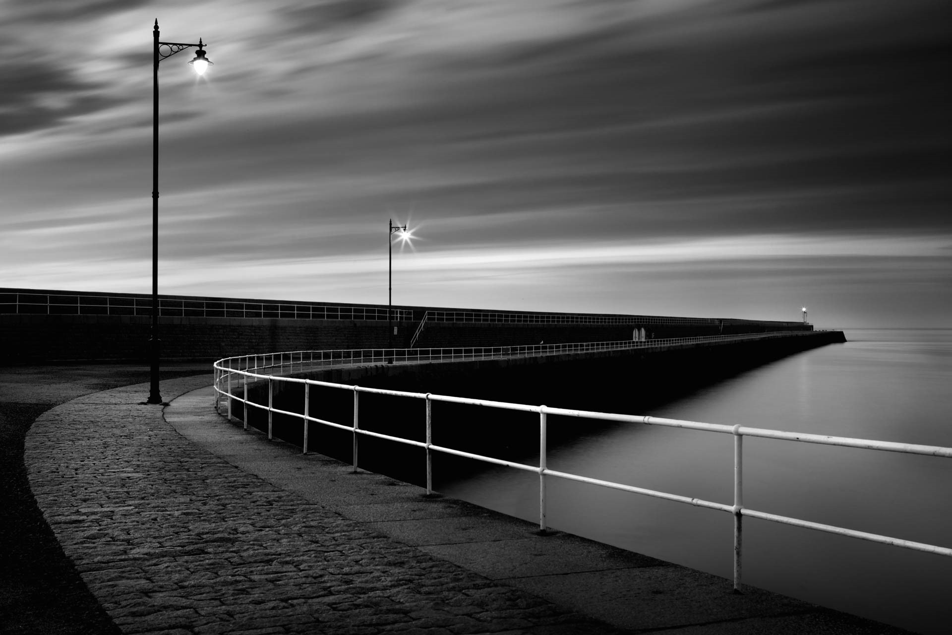 Early Morning at St Catherine's Breakwater