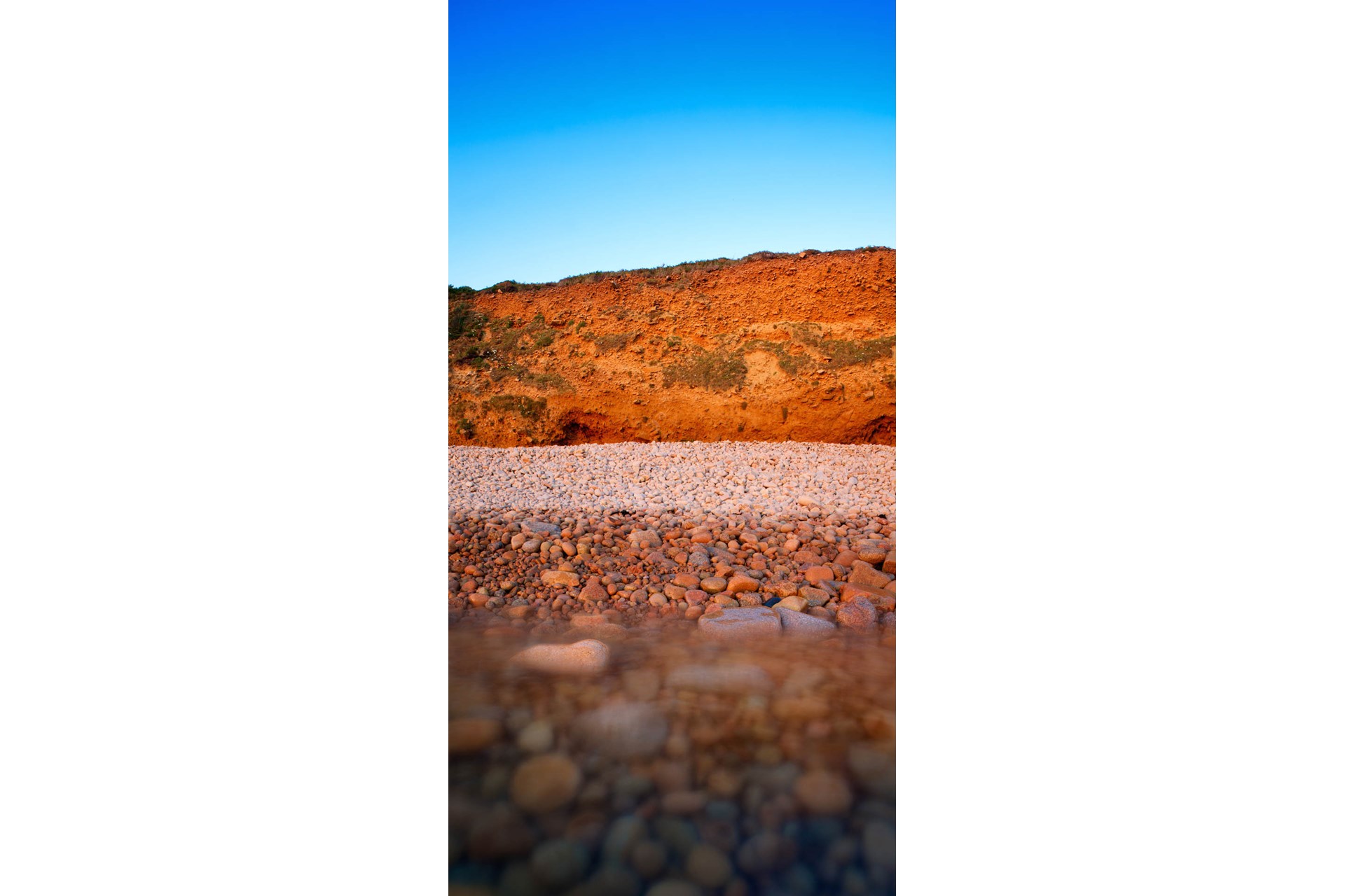 Rich Coastline Colours at La Cotte