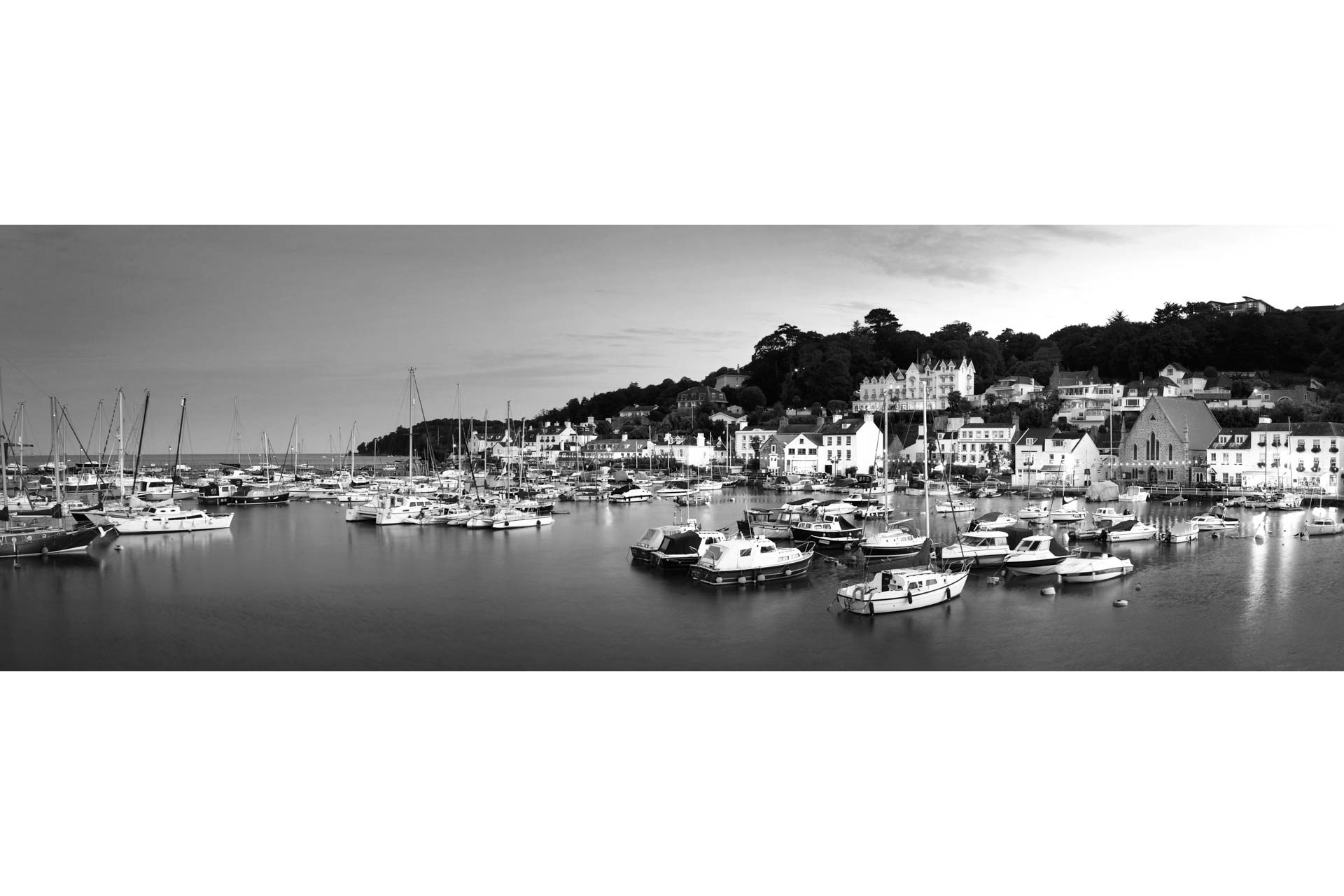 Dusk at St Aubin