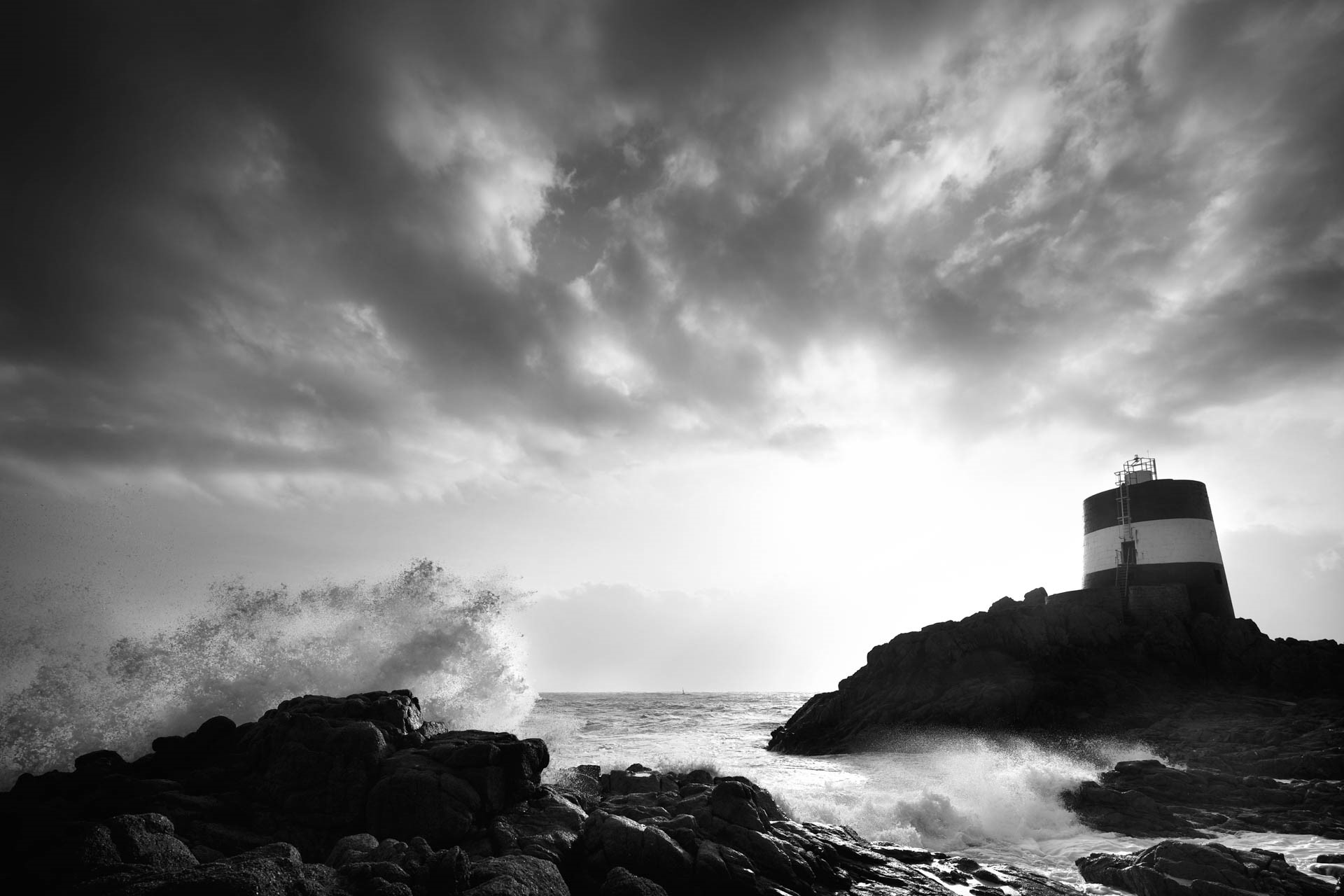 Stormy day at Noirmont Point