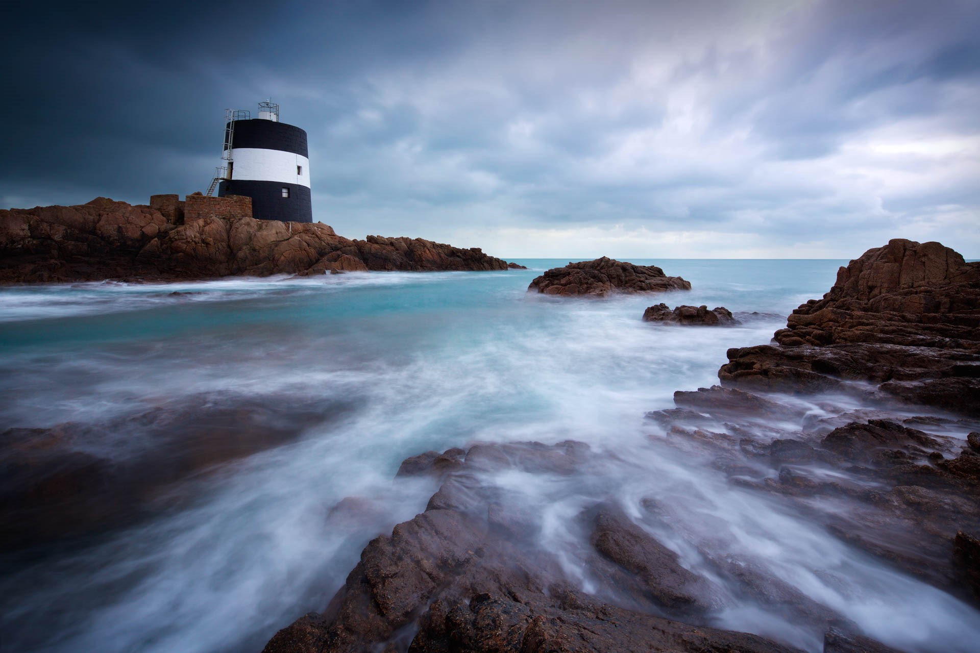 Cold Water at Noirmont Lighthouse