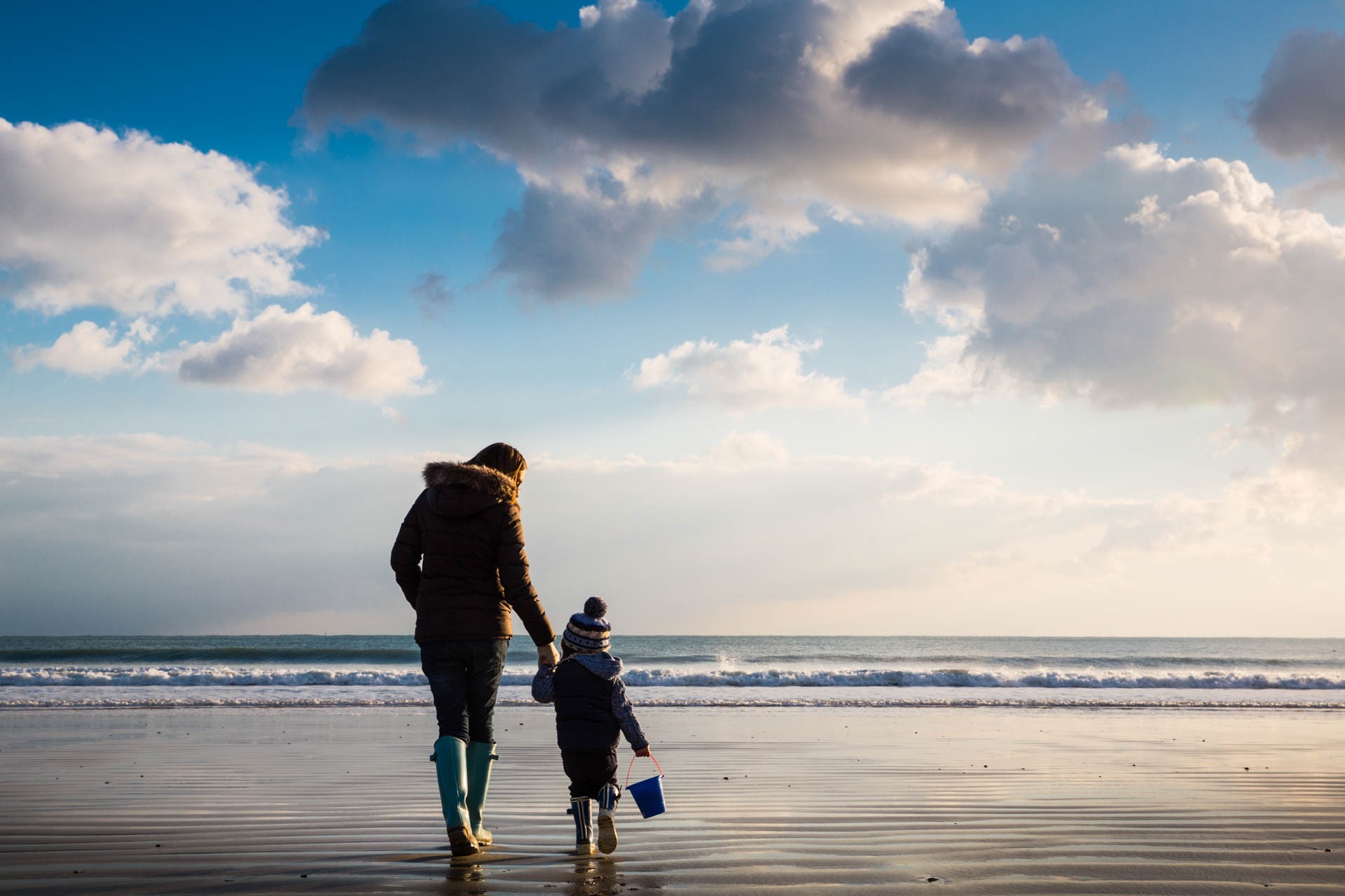 Mother's Day walk on St Brelade's Bay