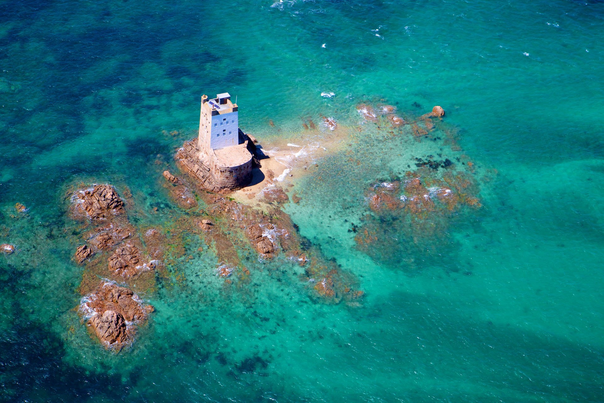 Aerial View of Seymour Tower