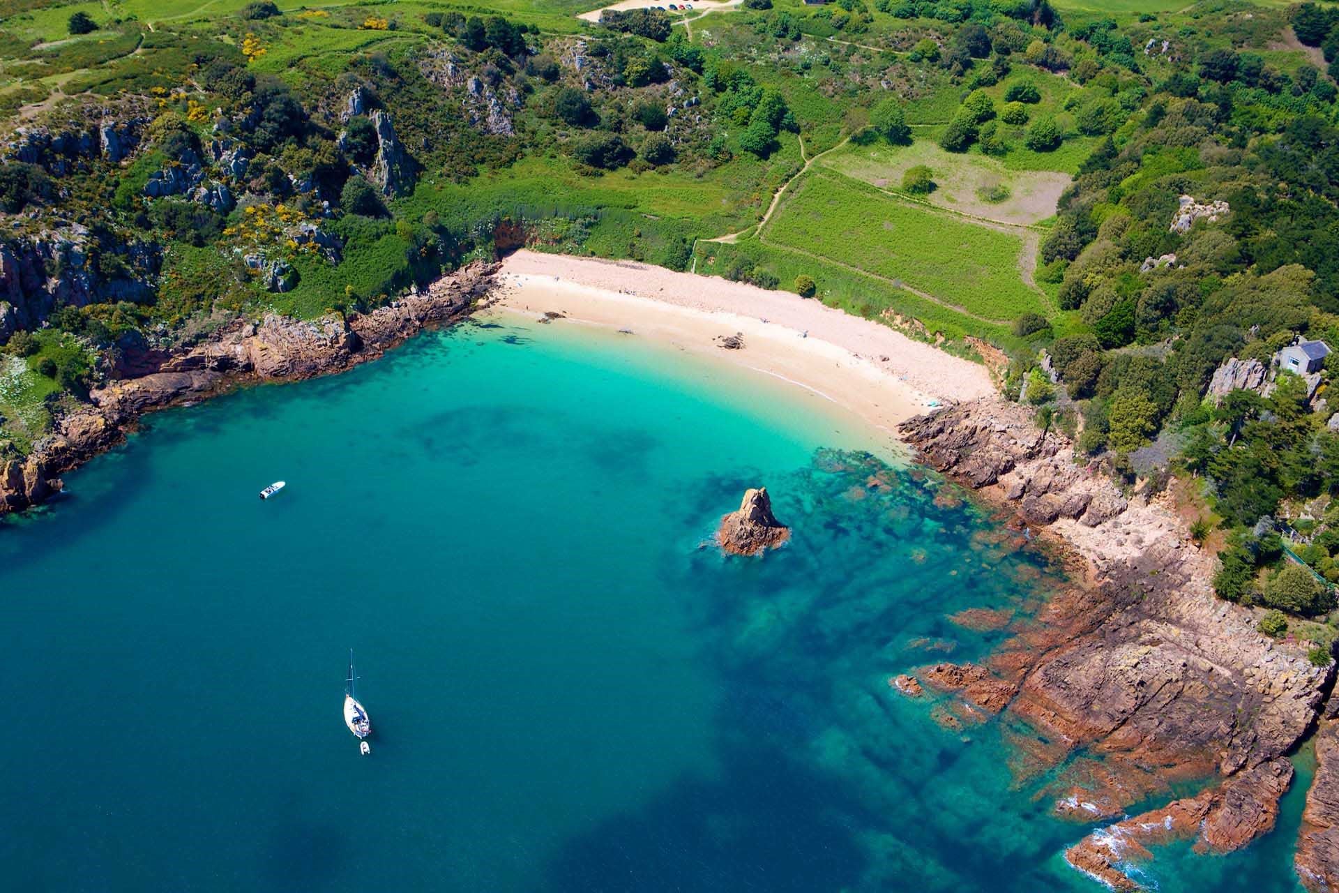 Aerial View of Beauport Bay